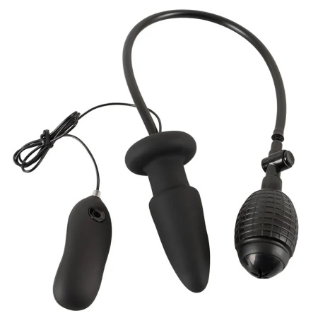 Vibrirajuca analna kupa sa vibracijom | Inflatable Vibrating Butt Plug