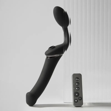 Vibrirajući strap on | Strap-on-me Multi Orgasm Bendable Strap On