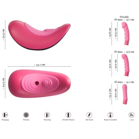 Vibro dildo | Vibepad RIDE ON