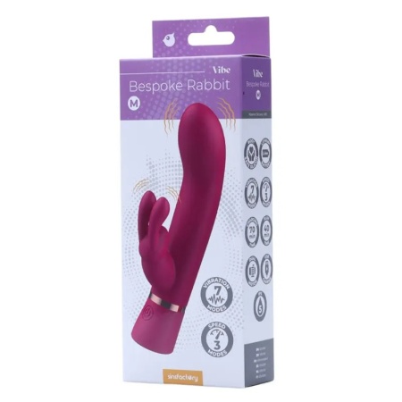 Zeka vibrator | Bespoke Rabbit M Fuchsia
