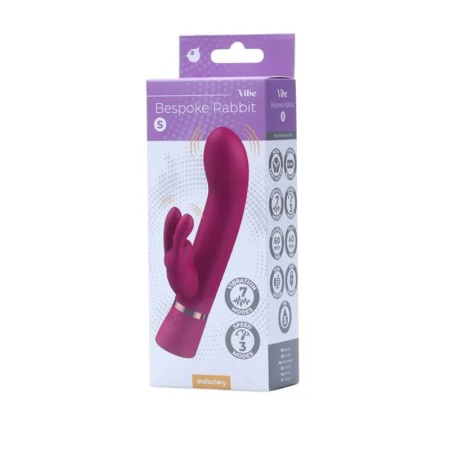 Zeka vibrator | Bespoke Rabbit S Fuchsia