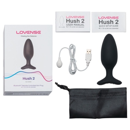 Analni vibrator aplikacija | LOVENSE Hush 2 44mm