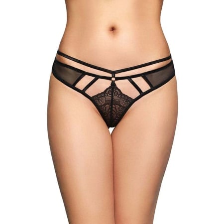 Crne Erotske Gaćice | SL G-String 2490