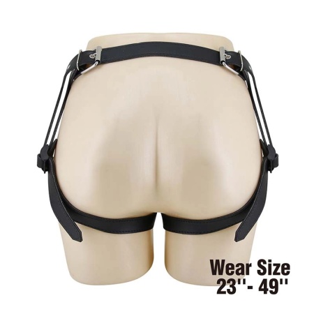 Crne gacice za strap on | Galudio