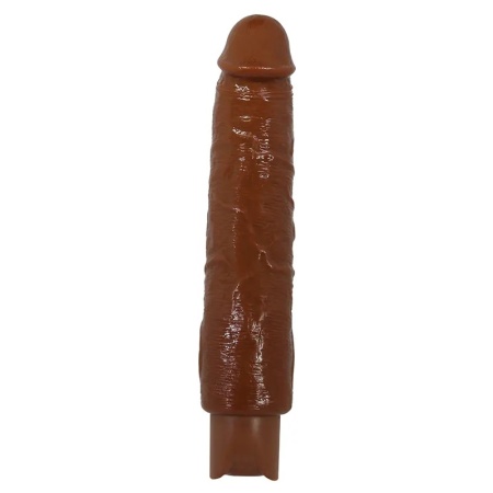 Crni realistični vibrator 25cm | Soren