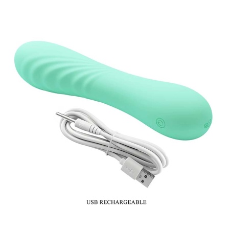 Mint silikonski vibrator | Alexisrose
