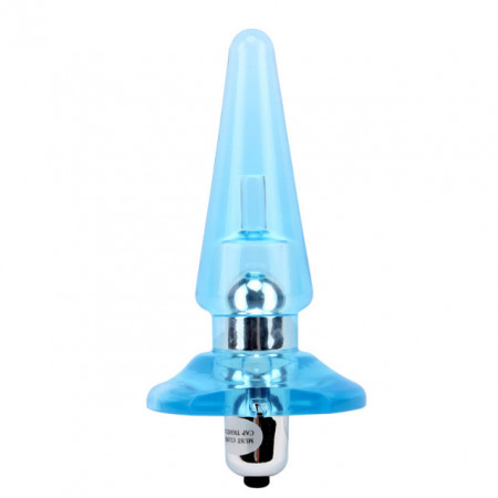 Plavi analni vibrator za pocetnike | Blue Anal Vibrator