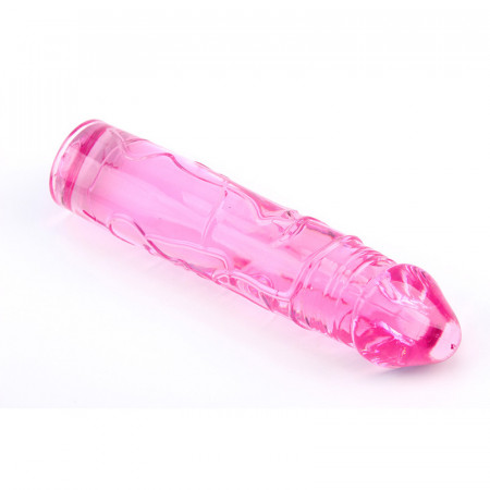 Roze TPE dildo 18cm i Lubrikant | KOMBINUJ I UŠTEDI 96