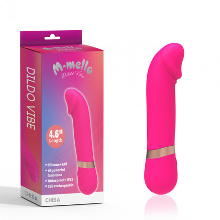 Silikonski Roze Vibrator 12cm | Dildo Vibe