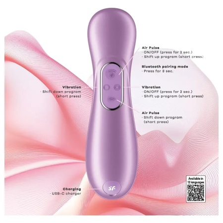 Stimulator klitorisa aplikacija | Satisfyer Pro 2 Generation 4 Purple