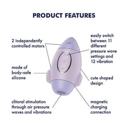 Stimulator klitorisa | SATISFYER Mission Control
