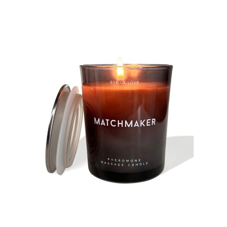 Sveća za masažu sa feromonima | Matchmaker Pheromone Massage Candle Black
