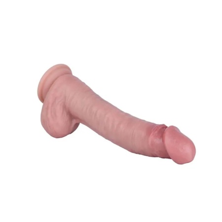 Vibro dildo sa pomeranjem 22.5cm | Stroking &amp; Thrusting Dildo