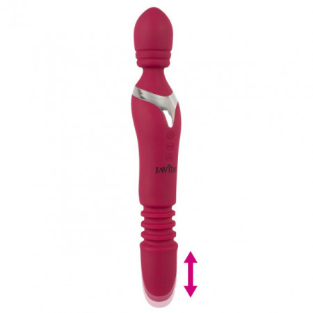 Dupli vibrator sa pomeranjem i zagrevanjem | Javida