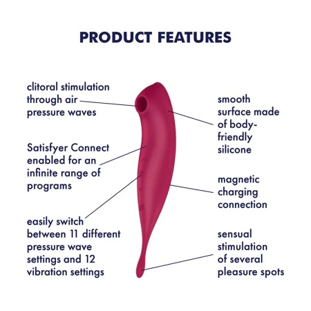 Dupli Vibrator | SATISFYER TWIRLING PRO