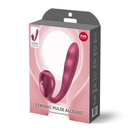 Fun Factory Stronic Pulse Allegro Red | Multifunkcionalni vibrator