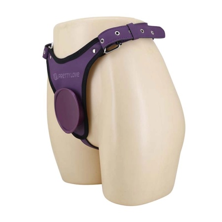 Ljubicaste gacice za strap on | Galudio