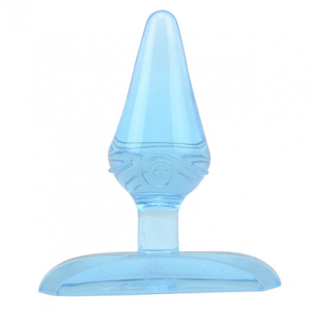 Plavi analni dildo za pocetnike | Blue Butt Plug