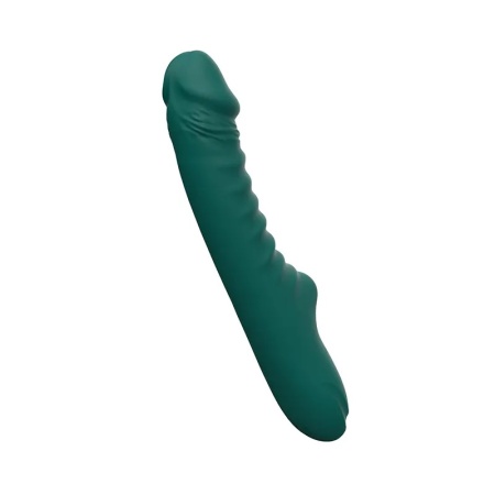 Rebrasti silikonski vibrator | Enyalius Green
