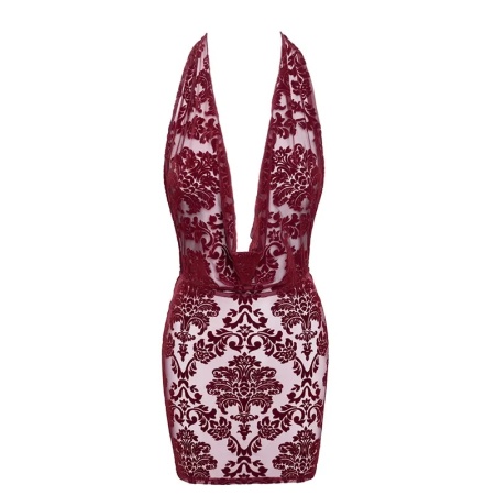 Seksi haljina | Kink Royal cascade mini dress