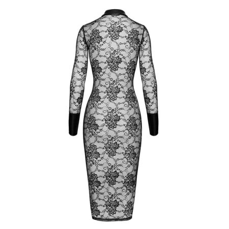 Seksi haljina | Noirelle Lace Button up Midi dress