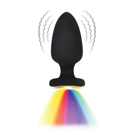 Svetleći Analni Vibrator | LED Butt Plug