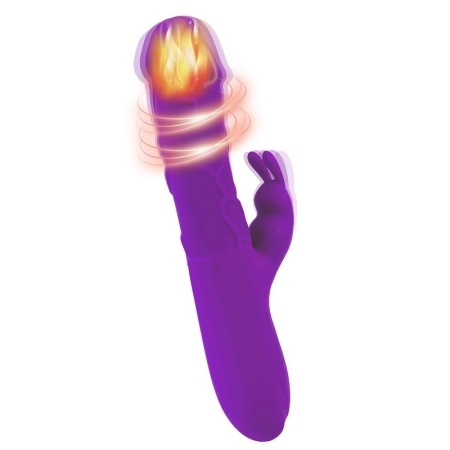 Vibrator sa zagrevanjem Helios purple i lubrikant | KOMBINUJ I UŠTEDI 125