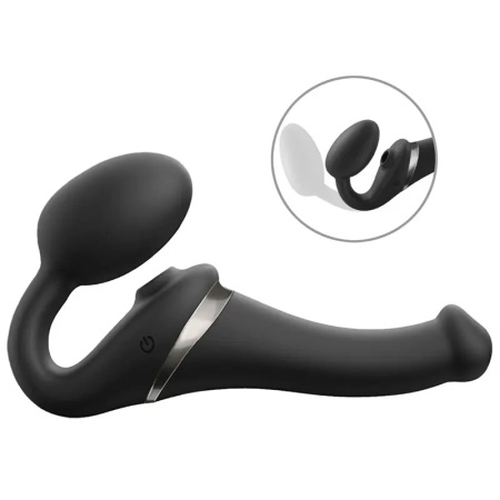 Vibrirajući strap on | Strap-on-me Multi Orgasm Bendable Strap On