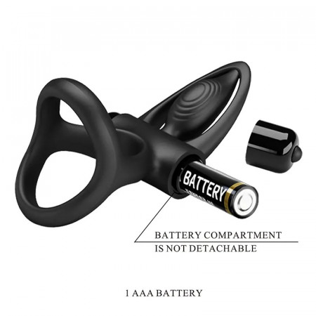 Vibro prsten za penis i testise 10 vibracija | Triangular Cock Ring