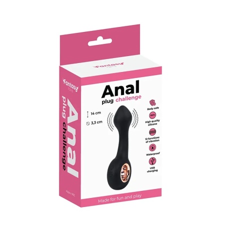 Analni Vibrator 14cm | Vibrating Butt Plug
