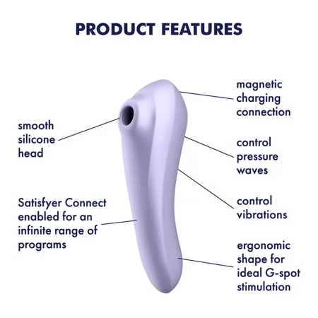 Klitoralni G spot vibrator | Satisfyer Dual Pleasure