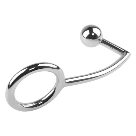 Prsten za penis i masazer prostate Ass Hitch Egg