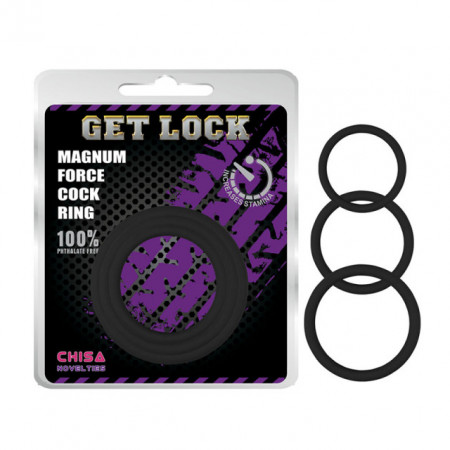 Set od 3 prstena | MAGNUM FORCE COCK RINGS