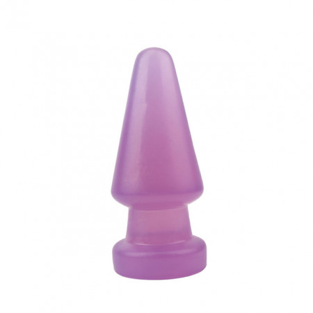 Velika ljubicasta analna kupa 17cm | Purple Butt Plug