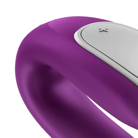 Vibrator za parove aplikacija | Satisfyer Double Fun Violet