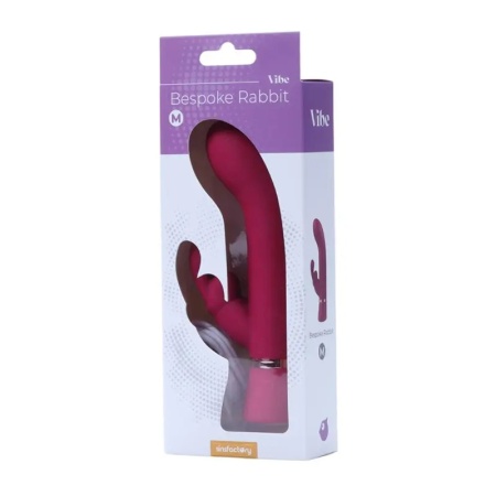Zeka vibrator | Bespoke Rabbit M Fuchsia