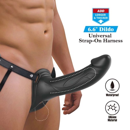 Crni nakitnjak Jockstrap harness | Landon