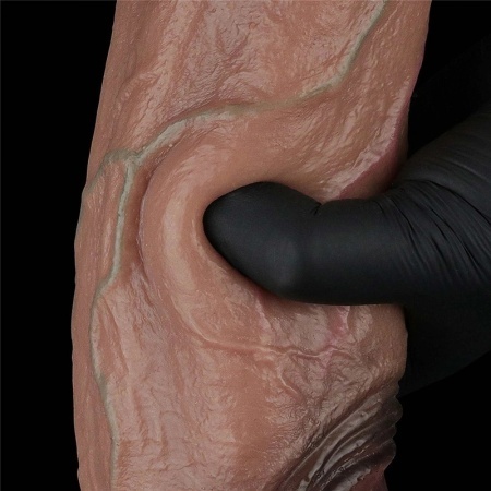 Dildo 28cm 11in | Dual Layered Silicone Cock XXL