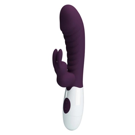 Ljubicasti multifunkcionalni zeka vibrator | Naughty Bunny