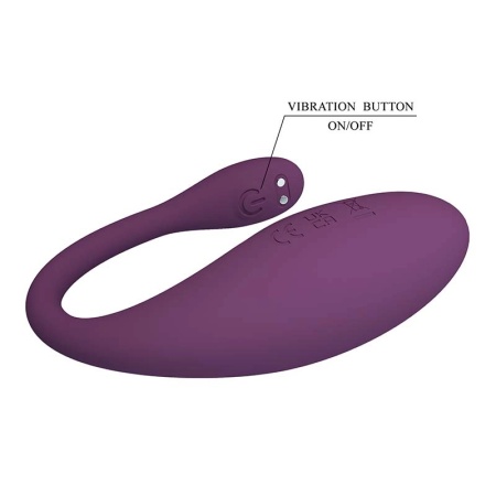 Ljubicasto vibro jaje na aplikaciju | Dona
