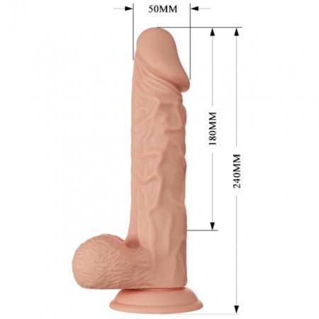 Mekani Vibro Dildo 24cm | Buraq 9.4 inch