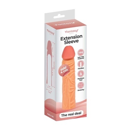 Realisticna navlaka za penis 18.5cm i lubrikant | KOMBINUJ I UŠTEDI 141