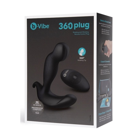 Rotirajući Masažer Prostate | B-Vibe 360 Plug