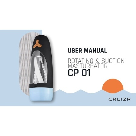 Rotirajuci masturbator sa usisavanjem | CRUIZR CP01