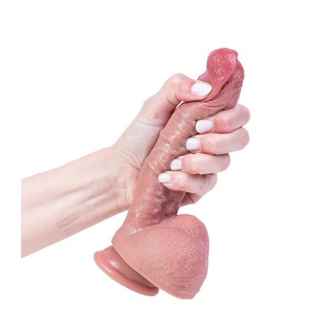 Savitljivi silikonski dildo 21cm | Hyper Realistic Dildo 1