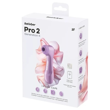 Stimulator klitorisa aplikacija | Satisfyer Pro 2 Generation 4 Purple