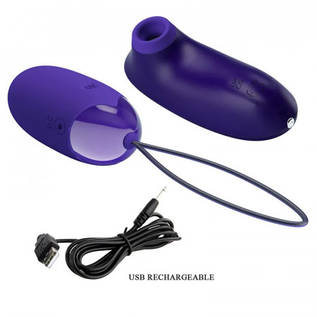 Bezicno vibro jaje i stimulator klitorisa | Orthus