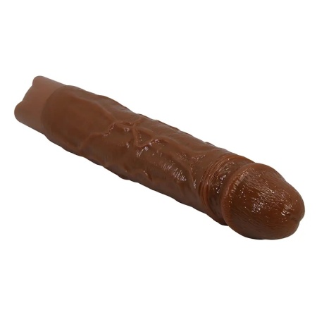 Crni realistični vibrator 22cm | Osric