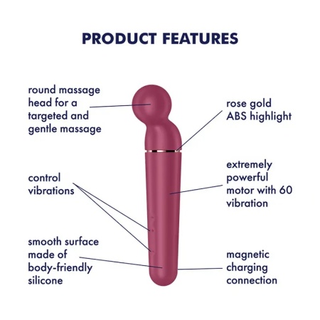Klitoralni masažer | SATISFYER Planet Wand-er