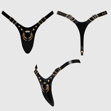 Kvalitetne gaćice za strap on | Strap-on-me Fabulous Faux Leather Harness